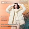 Meilicheng Women's Hooded Goose Down Puffer Jacket