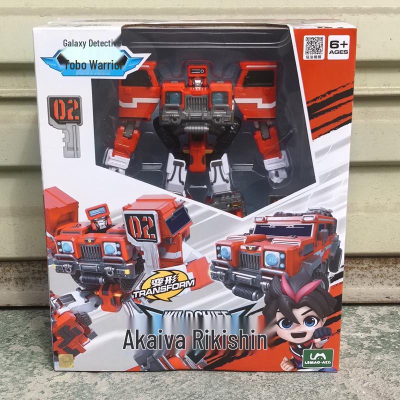 

Tobot Galactic Detectives Lightspeed Star 4-в-1 Автомобіль-Робот - 6 Сезон Братська Іграшка