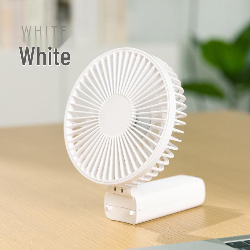 

2025 Summer Foldable USB Rechargeable Handheld Fan with Four-Speed Strong Wind for Outdoor Use Folded: 132×65×138mm / Unfolded: 132×37×242mm белый