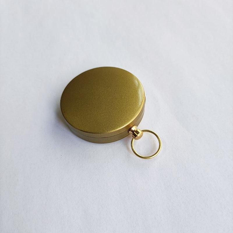 1PC Flip Outdoor Compass Enhanced Luminous Multifunctional Compass High-end Pocket Watch