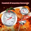 Large Dial Kitchen Cooking Oven Thermometer, 2 Inch Dial, Stainless Steel Kitchen Cooking Thermometer