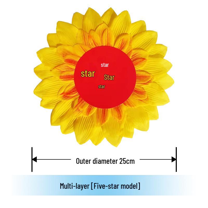 Sunflower Dance Props for Kindergarten Sports Meet and Opening Ceremony