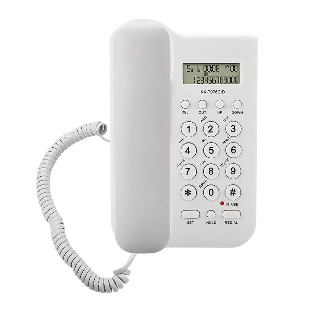 Home Hotel Wired Desktop Wall Phone Office Landline Telephon 1