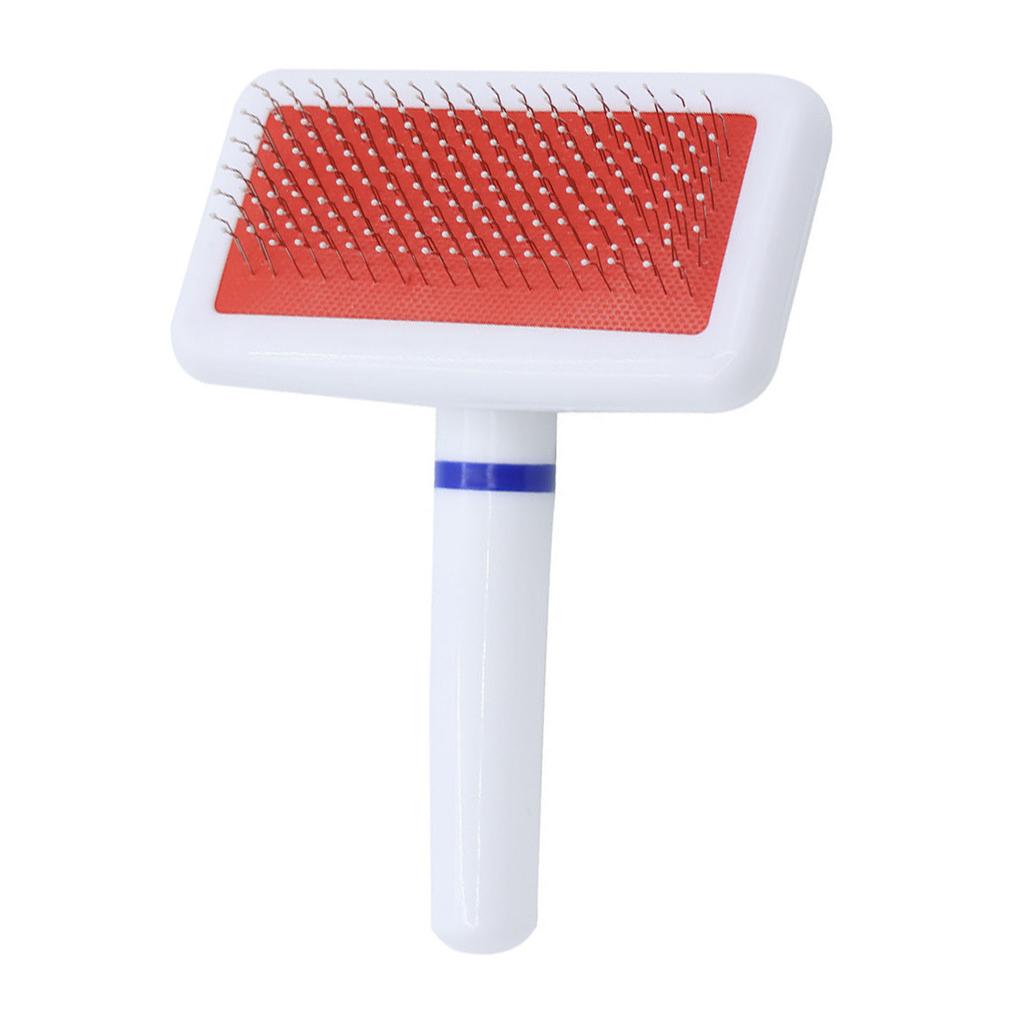 Pet Grooming Brush Multipurpose Stainless Steel Needle Detangling Removes Knots Dog Slicker Brush