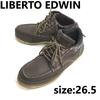 LIBERTO EDWIN kurze Arbeits-Trekkingstiefel braun 26.5(GEBRAUCHT)