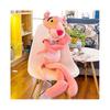 80cm Cute Pink Panther Plush Toy Large Stuffed Animal Leopard Doll Gift for Girls Kids Birthday Present