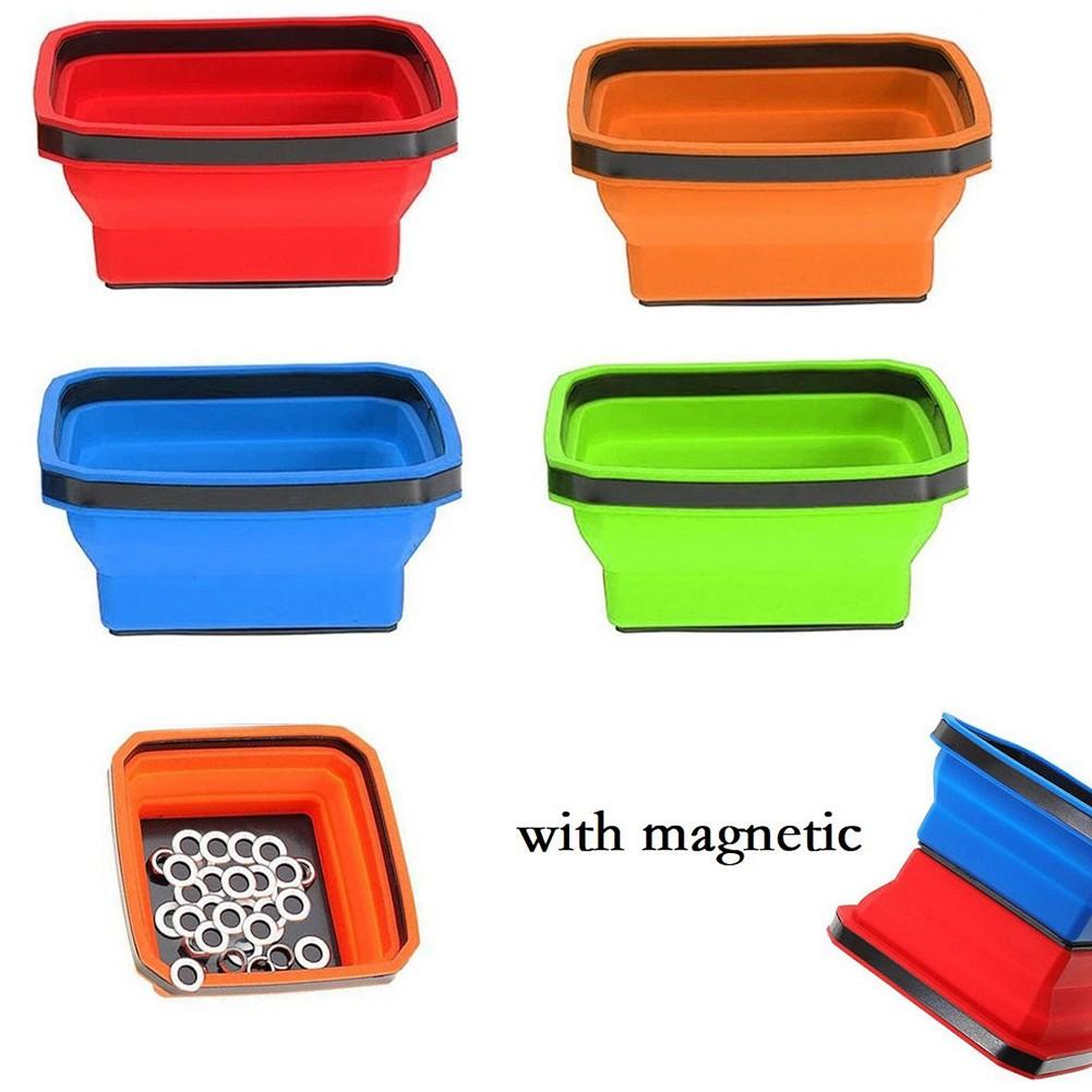 Compact Magnetic Screw Tray Package Content Compartments Paint