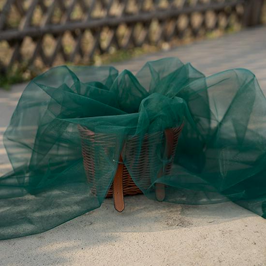 Fairy Mist Soft Tulle Fabric: Handmade Solid Color Lace Veil for Clothing DIY Projects