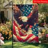 Taotao0635_realistic_cartoon_illustration_of_an_eagle_with_spre_bf487424-829f-4558-a37f-fd33bd6bc0b0_3-28x40 Inch Outdoor Garden Flag Double-sided Hom