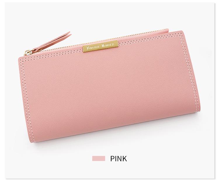 Korean Style Women's Bifold Wallet and Card Holder