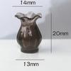 Dollhouse Miniatures 1:12 Mini Ceramic Pot Diy Ceramic Ornament Decora Vase