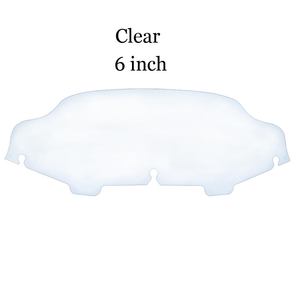 

6 8 Motorcycle Windshield Upper Fairing Windscreen Cover For Harley Touring Street Electra Glide Ultra Classic FLHTK 1996-2013