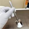 Cucchiaio rotondo in acciaio inossidabile con manico lungo, rosso dorato, per mescolare i dessert, per accessori da cucina, gadget
