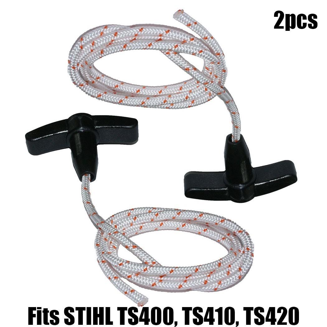

2pc Ropes 3.0mm Handle Recoil Rope Starter TS400 TS410