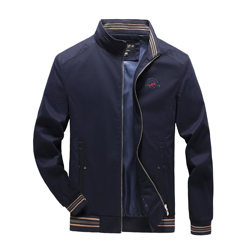 Men 'S Stand -Up Collar Tooling Jacket Men