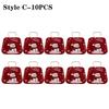 1-10PCS Tinplate Christmas Gift Box Handbag Shape Mini Candy Container Festive Party Favor Box Holiday Home Office Decoration