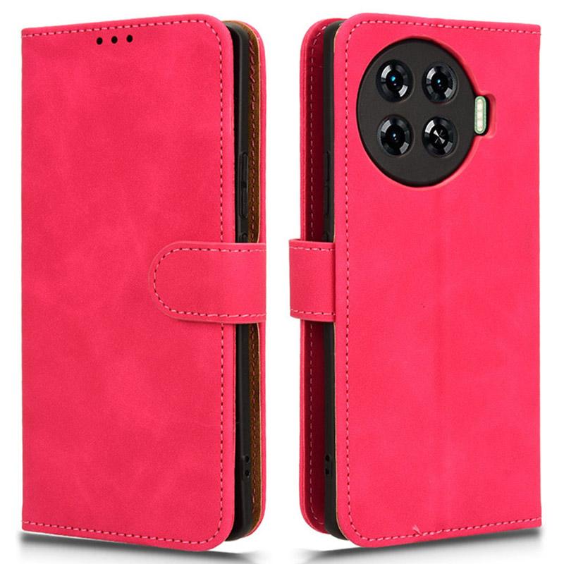 For TECNO Spark 20 Pro+ Case Flip PU Leather+TPU Drop-Resistant Phone Cover