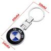 2025 Hot For BMW 1pc Car Badge Emblem Keychain Metal Car Key Ring Car Decoration Keychain For Bmw E46 E90 E60 E39 F30 E36 F10 F2