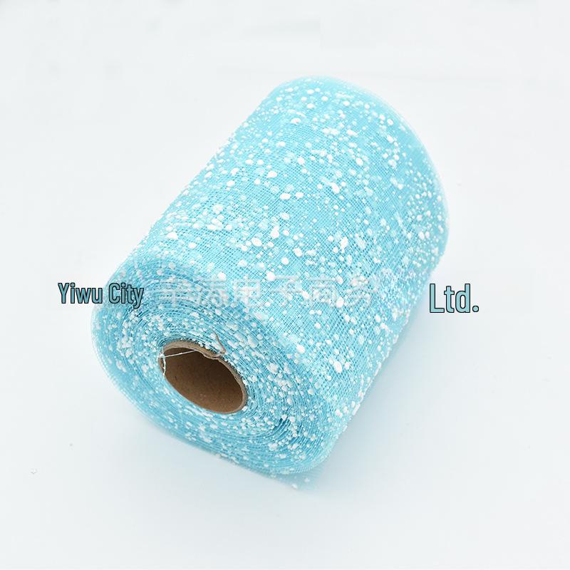 15cm Rose Bouquet Mesh Yarn for Wedding Decor & Florist Use