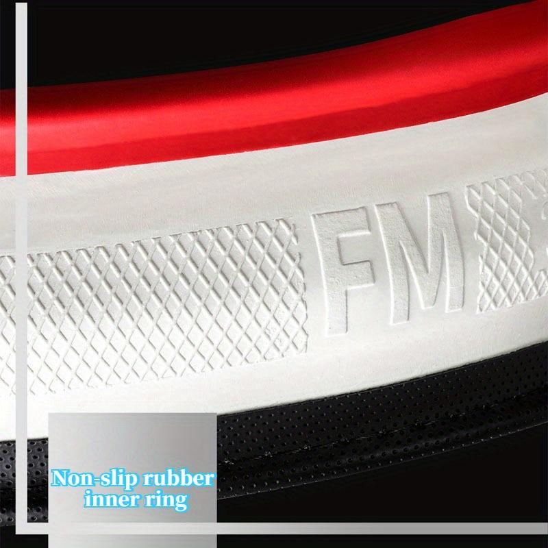 Premium Perforated PU Leather & Carbon Fiber Steering Wheel Cover, Non-Slip & Breathable, Universal Fit for 14.5-15 Inch Wheels