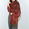New women's jacquard cashew scarf shawl dual-purpose travel outside decorative large shawl