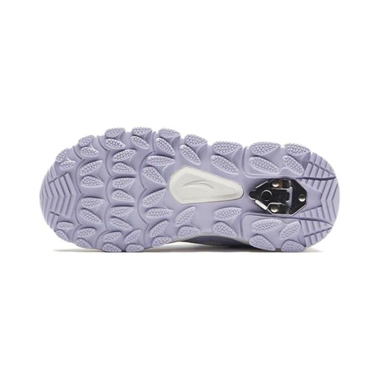 Anta Comfortable Warm Durable Low-Top Kids Casual Shoes Kids Sneaker White Purple 322349973-1