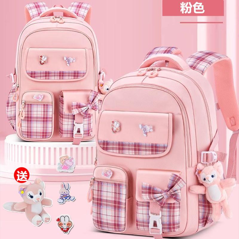 American Cpc Junior High School Students Schoolbag Can Be Printed Sweet Large Capacity Waterproof Girl Children Backpack