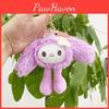 Soft And Cuddly Cartoon Rabbit Plush Keychain Doll Perfect For Backpack Accessory
