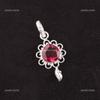 Pink Tourmaline Stone 925 Sterling Silver Anniversary Gift Birthday New Pendant PP-4-18