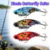 Momeală Metalică VIB Linguriță Aruncare Lungă Scufundătoare Vibrație 8g/4.3cm 15g/5.5cm Fluture Bionic Artificial Pescuit Bass Șalău Păstrăv
