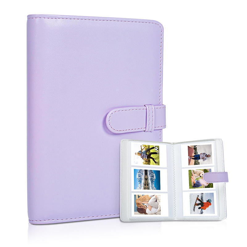 108 Sheets Portable 2*3 inch Photo Album for Fujifilm Mini 12 for Collection Green Pink Ticket Card Collection Book