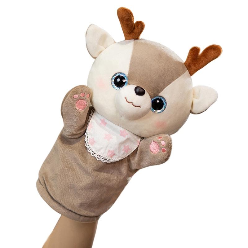 Cute Animal Finger Puppets For Kindergarten Performances Interactive Plush Toys For Parent-child Bonding