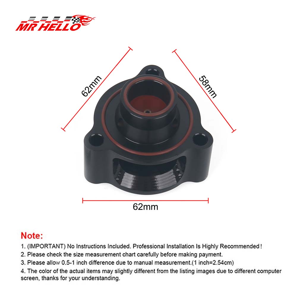 Aluminum Car BOV Adapter DV+ Blow Off Diverter Valve T9458 Fit for Mercedes C180 C250 C300 BOV
