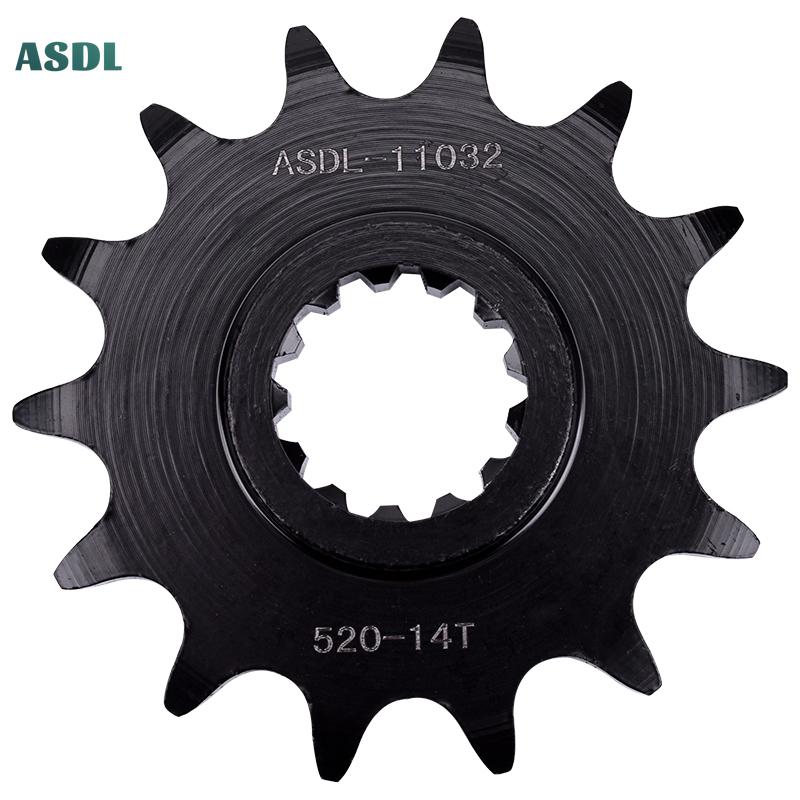 520 14T 43T Motorcycle Front Rear Sprocket Gear Wheel Cam for Kawasaki EX250R 250 Ninja R 2008-2012 EX 250 R 2012 520 Chain
