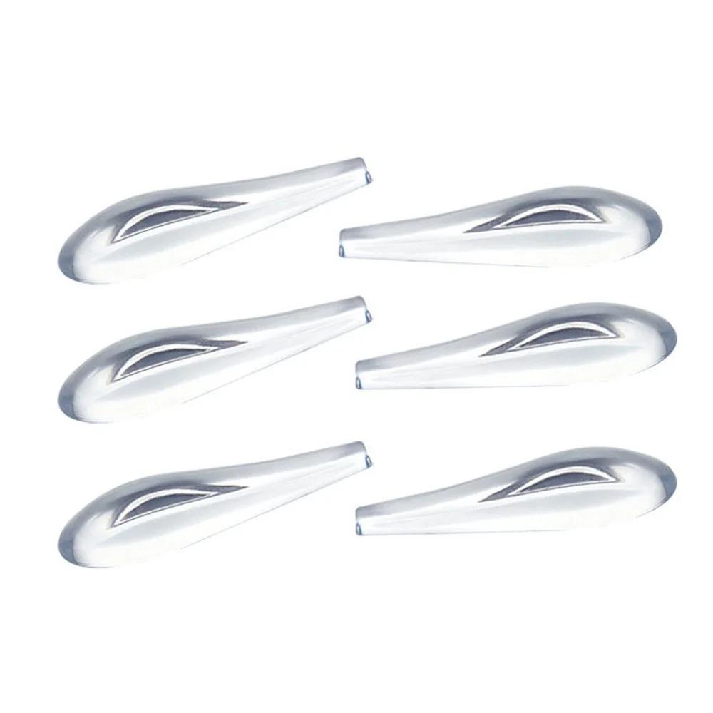 

STONEGO 6PCS Anti Collision Sticker Car Spoiler Airflow Sticker Bumper Strip Auto Accessories Car Tail Light Sticker прозрачный