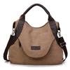 Premium Quality Large Pocket Casual Women's Shoulder Cross Body Handbag With Canvas Leather Material