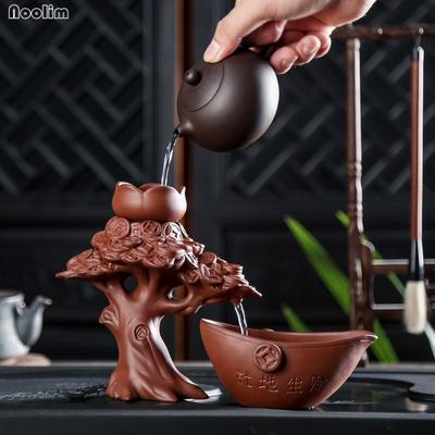 Tea Filter Purple Clay Leak With Fair Cup Kung Fu Drinkware Tea Ceremony Accessories Fast Strainer