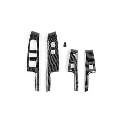 

For Kia Soul 2020-2026 Window Button Cover Car Door Armrest ABS Decal Panel Window Button Trim Interior Accessories LHD