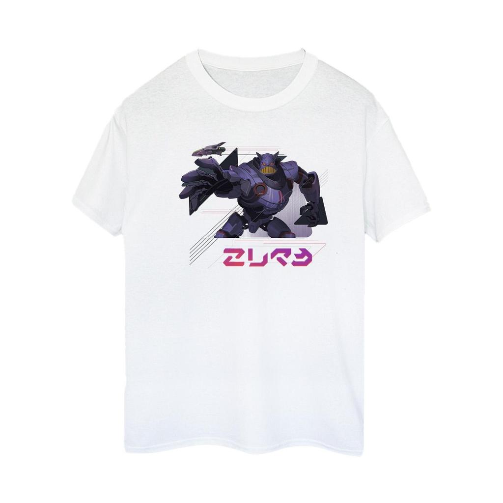Disney Womens/Ladies Lightyear Zurg Complex Cotton Boyfriend T-Shirt