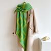 New Thickened and Elongated Winter Scarf Cashmere Feeling Shawl and Wraps Pashmina Neckerchief Bufanda Female Poncho 48Colors