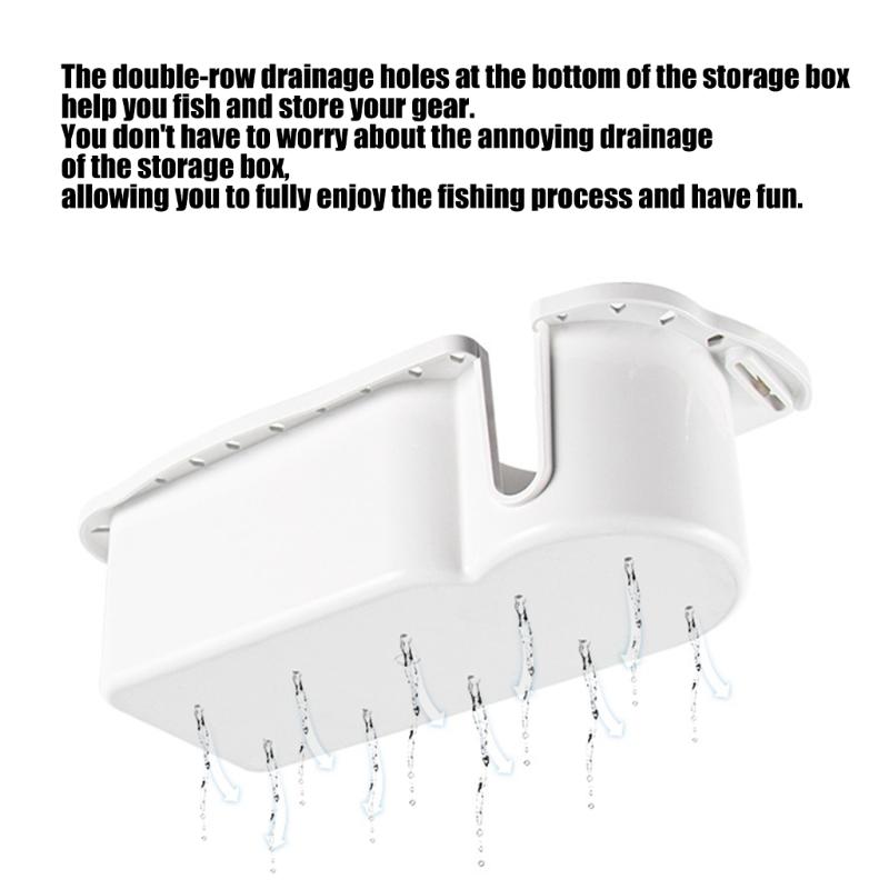 All Purpose Fishing Accessory Organizer Featuring Sliding Trays & Baits Box For Comprehensive Tackle Management On Boats