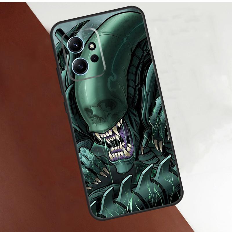 Alien Vs Predator Case For Xiaomi Redmi Note 13 10 11 12 14 15 Pro Plus Cover For Redmi 15C 15 12C 13C 14C 10C