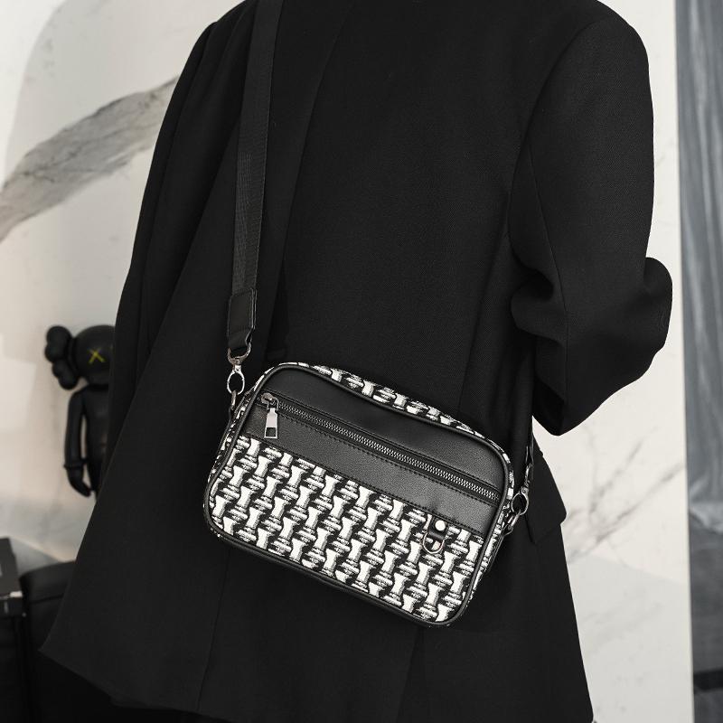 

Tidog Новая корейская парусиновая мужская модная сумка через плечо