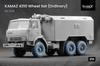 LKW-Radsatz Kunststoffmodellbauteile SCXWM35008 Scale-X 1/35 KAMAZ-4310 (7 Stück) (für ICM) (Militärfahrzeug)