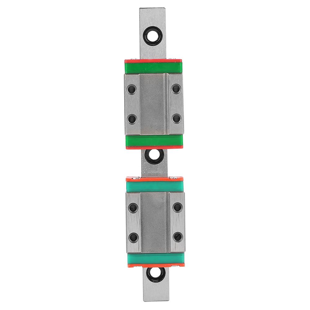 MGN9B 100mm Linear Guide Rail 9mm Width with 2pcs MGN9B Rail Block