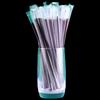 Disposable Three-Hole Coffee Straws