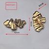 Luxury European & American Angel Brooch: Stylish, Pleated Metal Pin for Fashionable Clothing