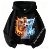 Spring Autumn Casual Children's Hoodie Sports Sweatshirt for Boys and Girls Ronaldo Printed Fashion Kids Pullover Top