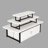 Island Display Shelf for Cosmetics, Baby Products, Jewelry, Shoes, Books, Toys & Promo Table