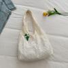 Lace Flower Large-capacity Single-shoulder Tote Bag Commuter Underarm Bag